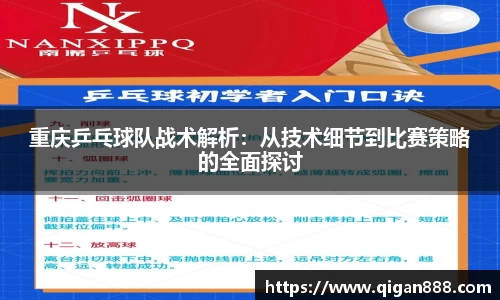 重庆乒乓球队战术解析：从技术细节到比赛策略的全面探讨